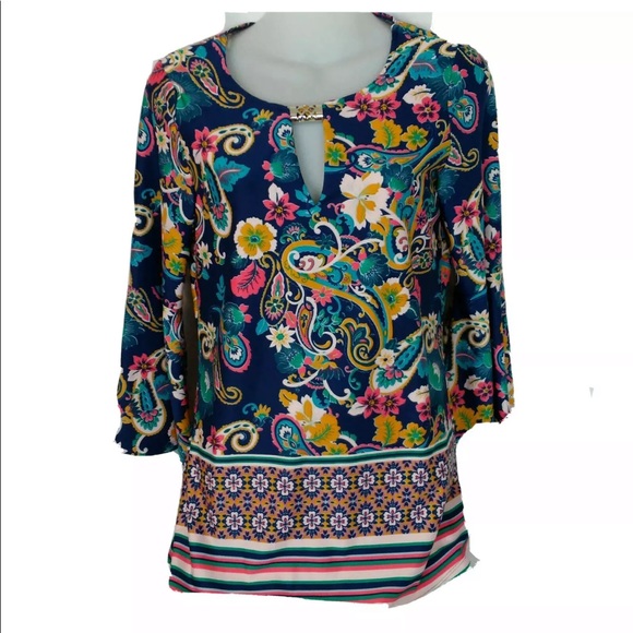 Valerie Stevens Tops - Valerie Stevens boho s top bell sleeves